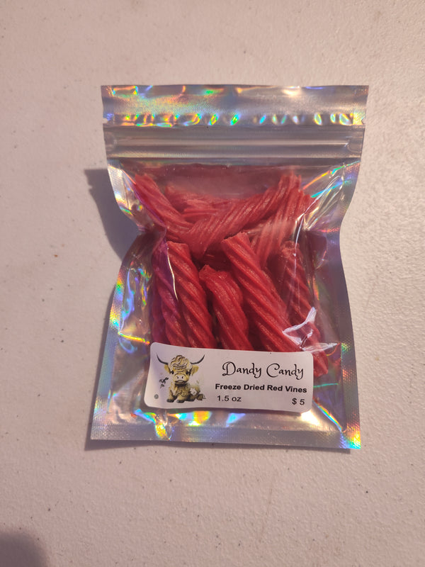 Freeze Dried Red Vines